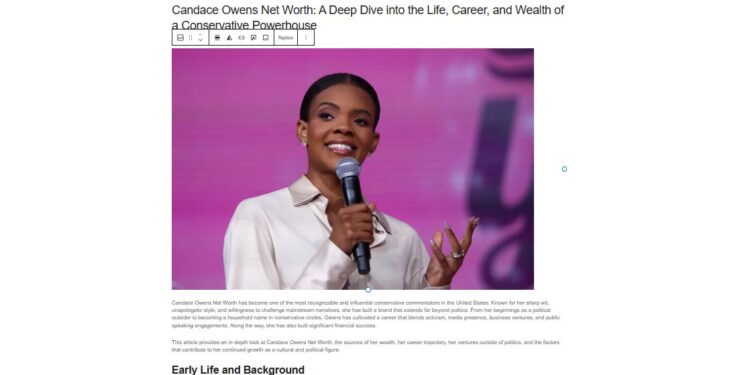 candace owens net worth