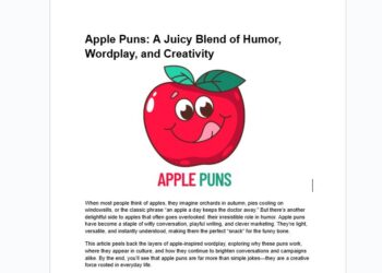 Apple Puns