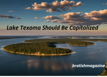 Lake Texoma Should Be Capitalized