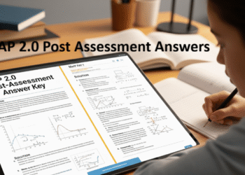 MAP 2.0 Post Assessment Answers