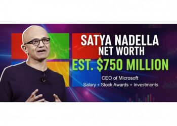 Satya Nadella Net Worth