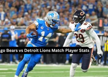 Chicago Bears vs Detroit Lions Match Player Stats