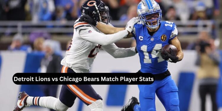 Detroit Lions vs Chicago Bears Match Player Stats