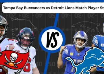 Tampa Bay Buccaneers vs Detroit Lions Match Player Stats