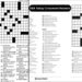 USA Today Crossword Answers