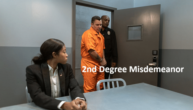 2nd Degree Misdemeanor