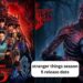 stranger things season 5 release date