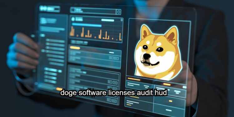 doge software licenses audit hud