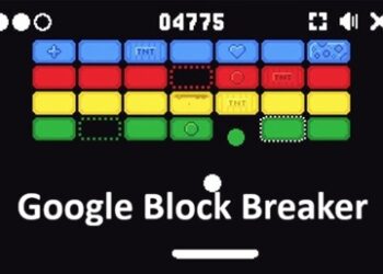 Google Block Breaker