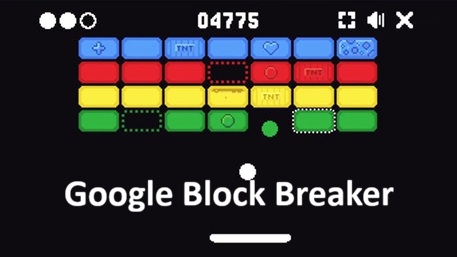 Google Block Breaker