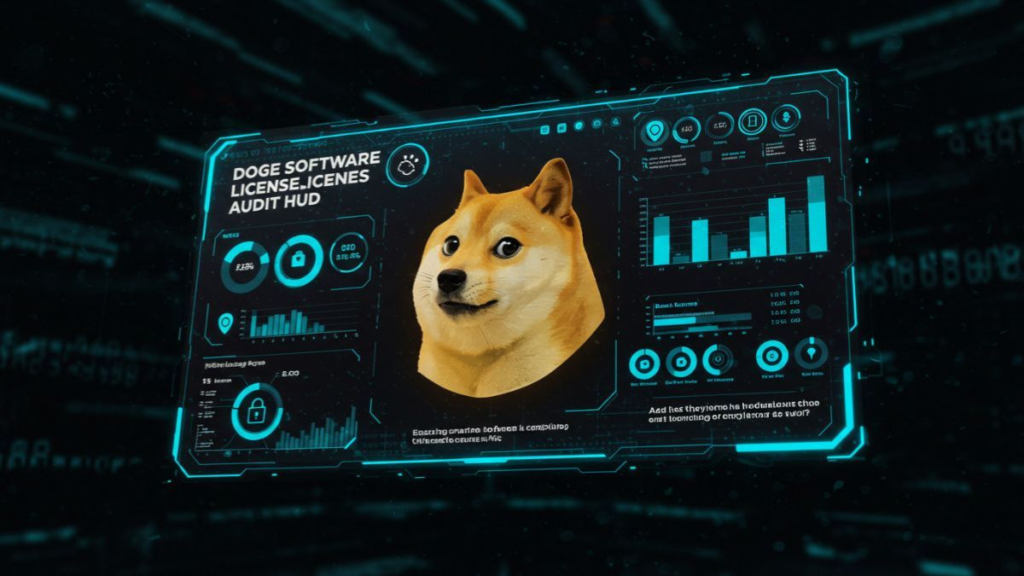 doge software licenses audit hud